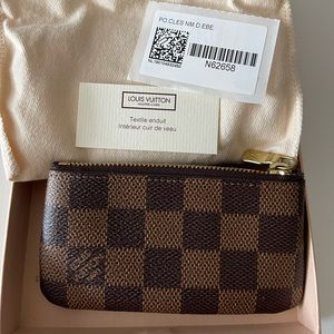 Louis Vuitton Damier Ebene Key Pouch